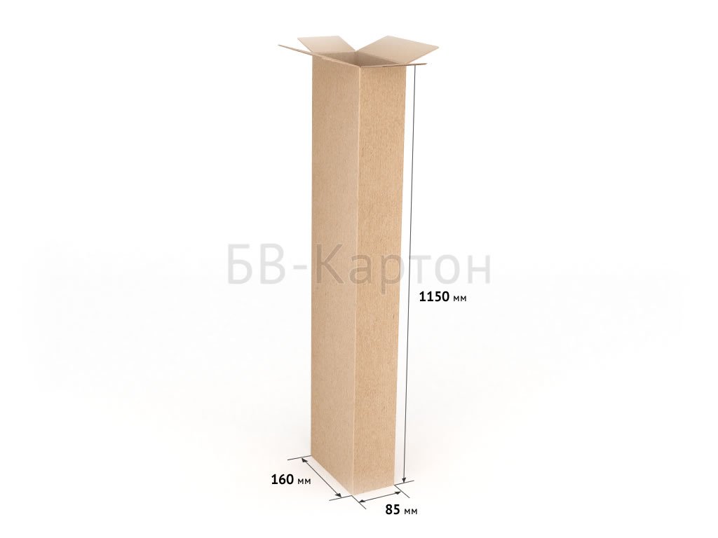 Длинные и узкие картонные коробки – купить в «БВ-Картон»